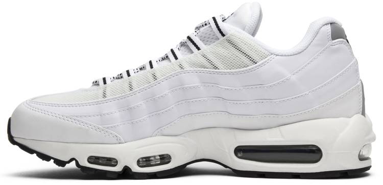 air max 95 white and black
