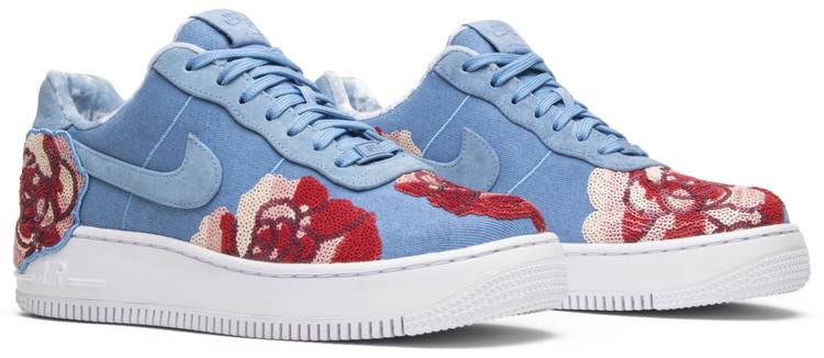 Wmns Air Force 1 'Floral Sequin' - Nike - 898421 402 | GOAT