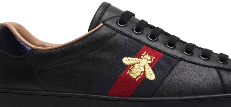 vant Bageri Spanien Gucci Ace Embroidered 'Black Bee' - Gucci - 429446 A38G0 1284 | GOAT