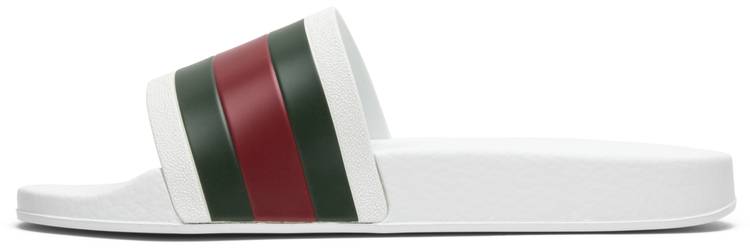 Gucci Pursuit '72 Rubber Slide 'White' - Gucci - 308234 GIB10 9079 | GOAT