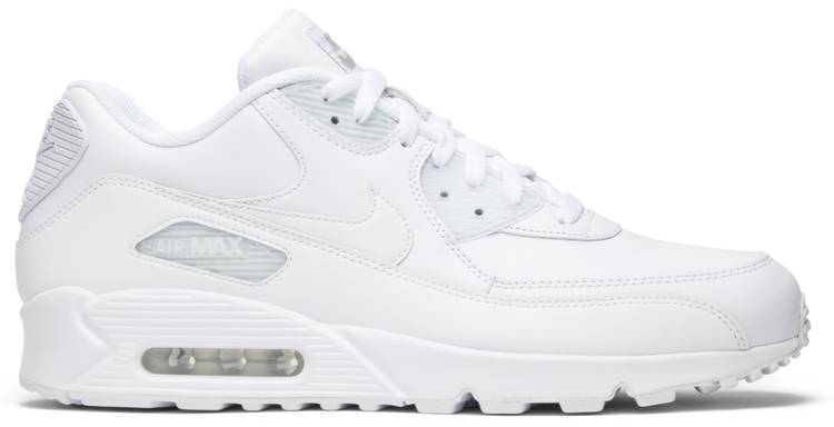 Air Max 90 'White Leather' - Nike - 302519 113 | GOAT