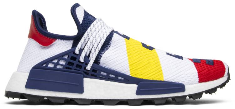 human races blue and white