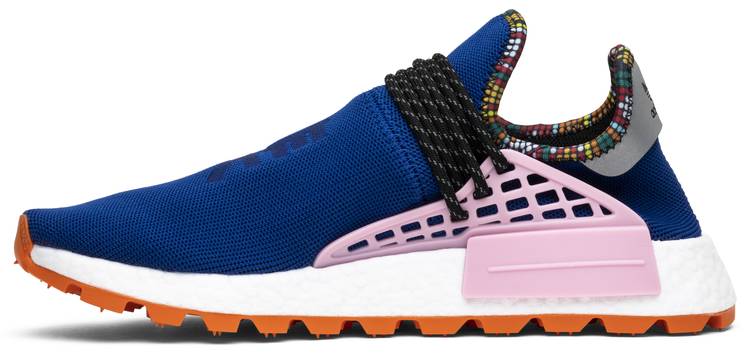human race blue and pink