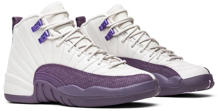 jordan 12 purple and white release date