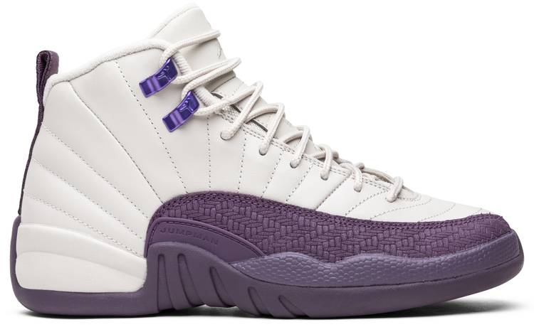 purple and white 12s