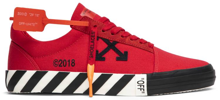 Off-White Vulc Low Top 'Red' - Off 