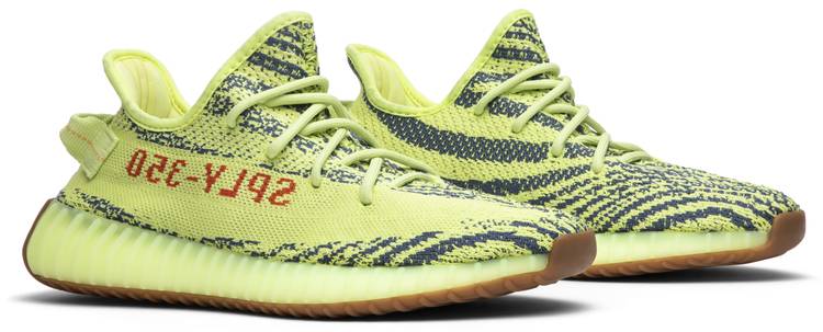 frosted yellow yeezys