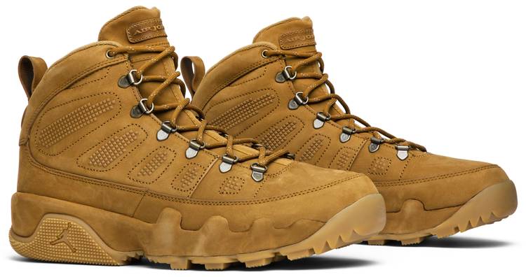 wheat jordan boots