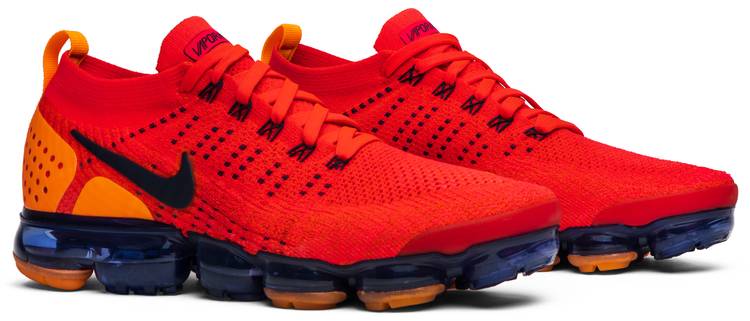 orange and red vapormax