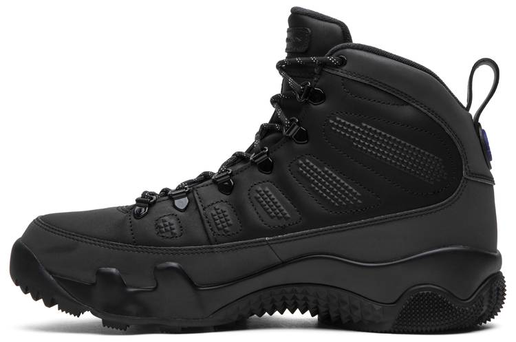 jordan 9 boots black