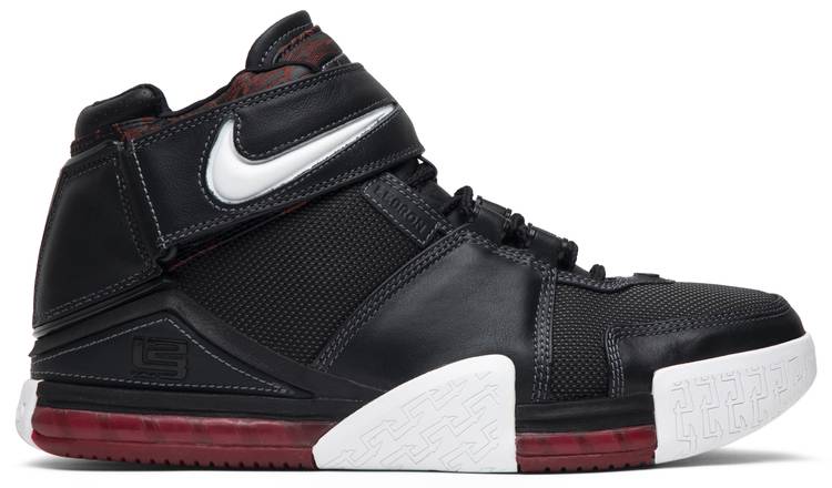 Zoom LeBron 2 'Black Crimson' - Nike 