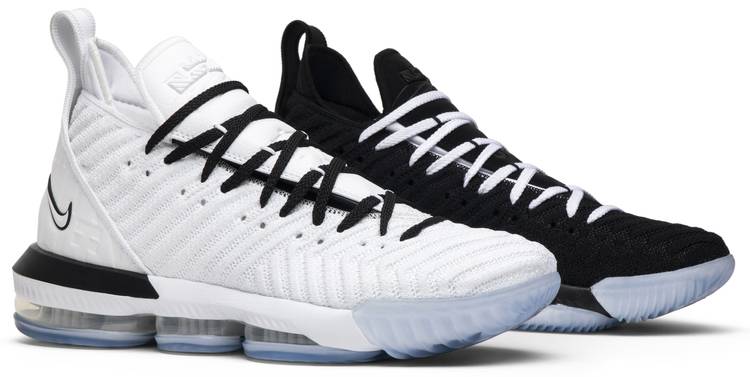 black and white lebron 16 cheap online