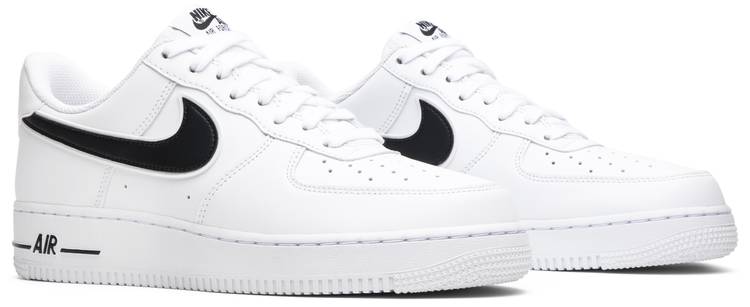 black air force 1 and white