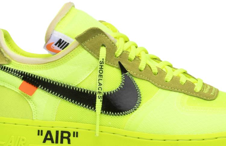 Off-White x Air Force 1 Low 'Volt 