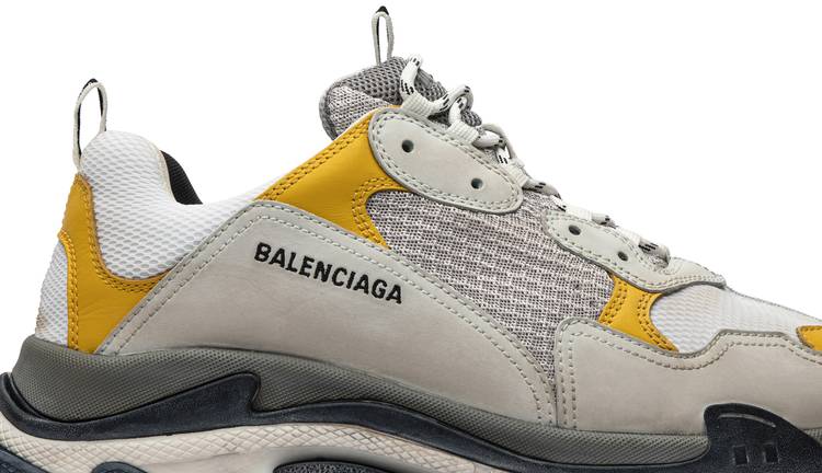 Balenciaga Triple S Sneaker Fluo Yellow Grailed