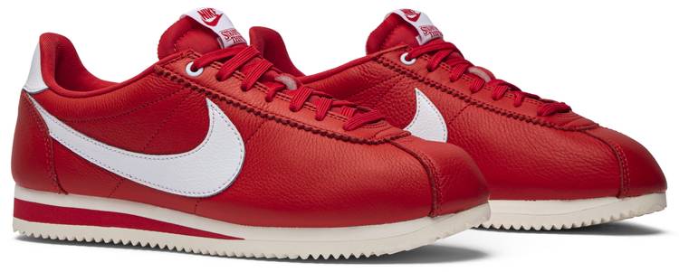 red nike cortez