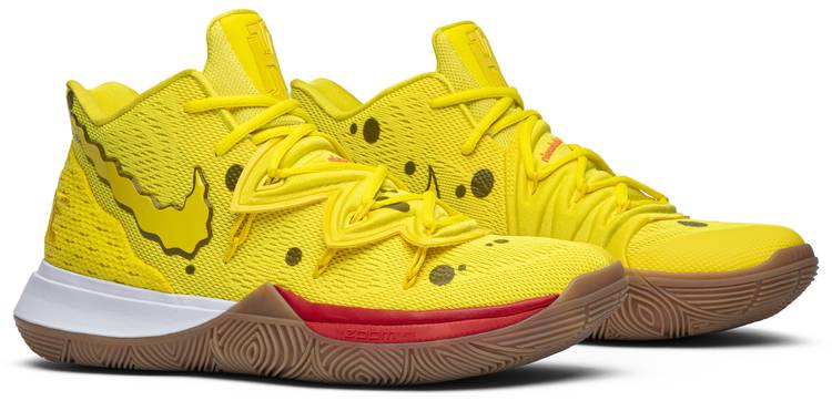nike yellow spongebob shoes
