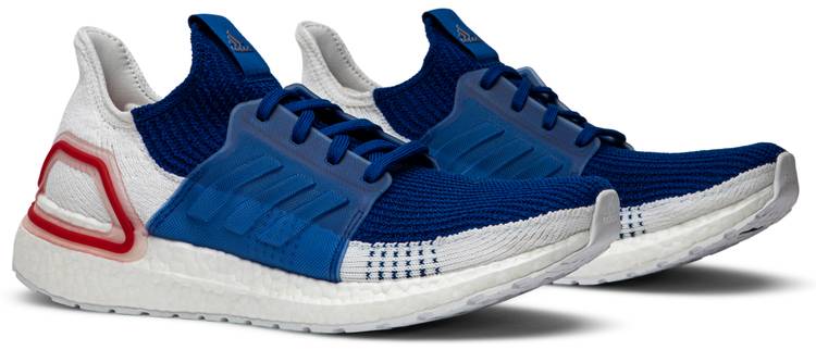 adidas ultra boost 19 blue and white