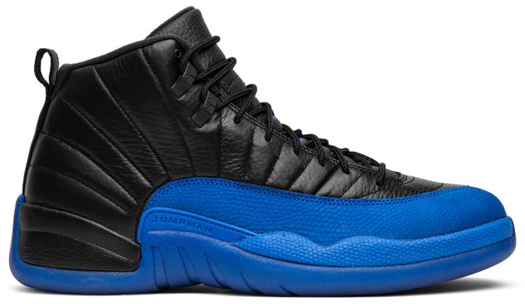blue and black 12s