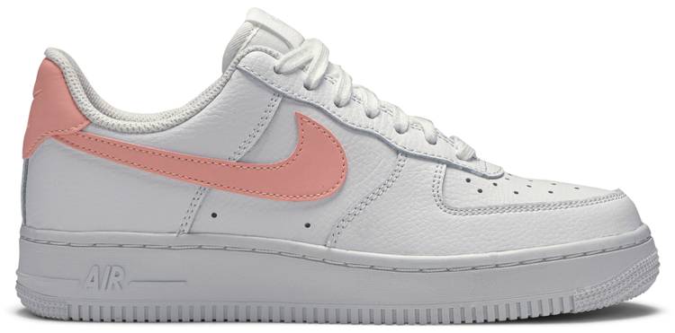 nike air force 1 with pink tick