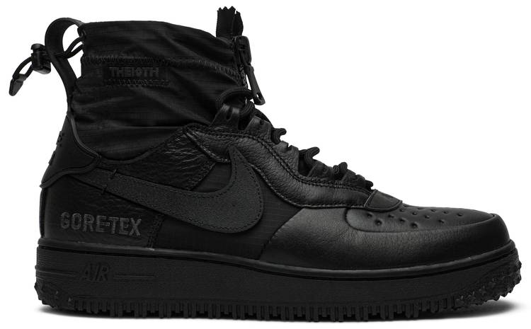 Gore-Tex x Air Force 1 High 'Triple Black' - Nike - CQ7211 003 | GOAT