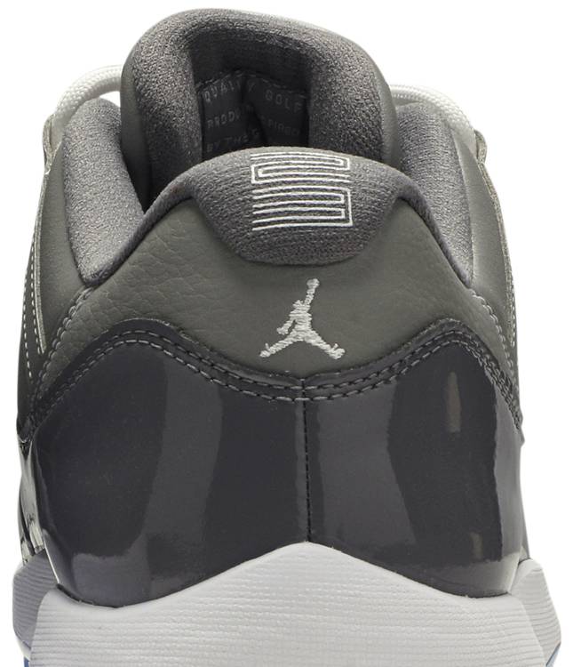 jordan 11 golf shoes cool grey