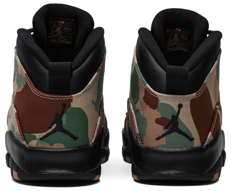 camo 10s jordan