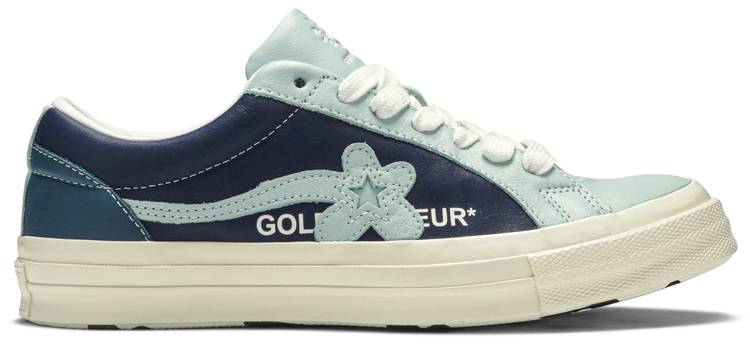 blue golf converse