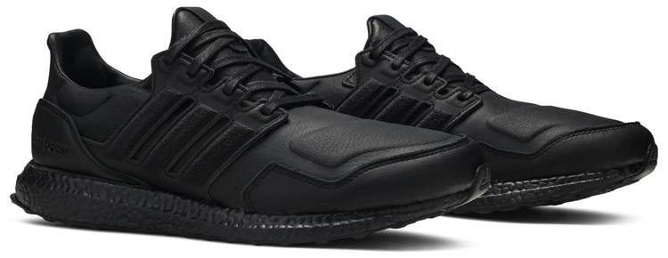 ultra boost leather black