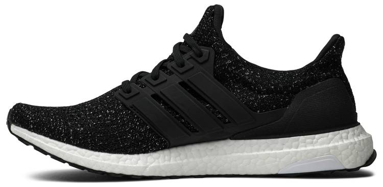 black and white speckled ultra boost