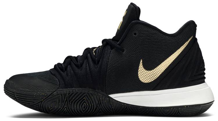 Jual Sepatu Basket Anak Nike Kyrie 5 GS Black White Original