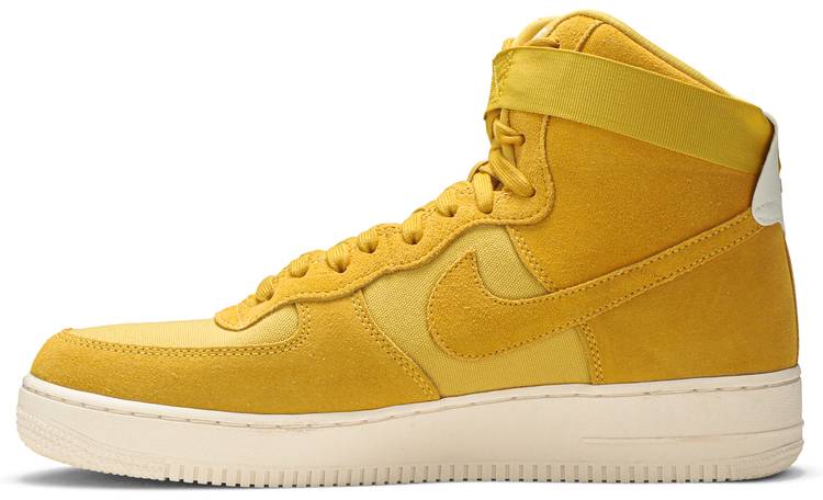 nike air force 1 suede yellow