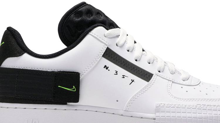 air force 1 type volt white