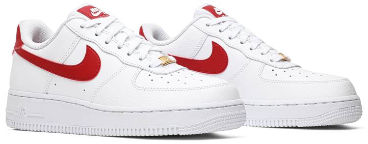 air force 1 white gym red