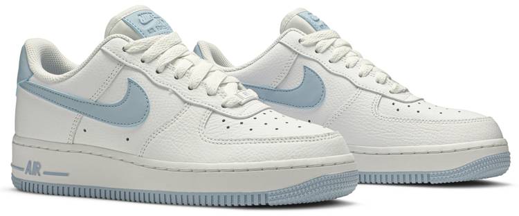 nike air force one white light armory blue