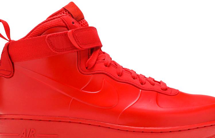 red foamposite air force 1