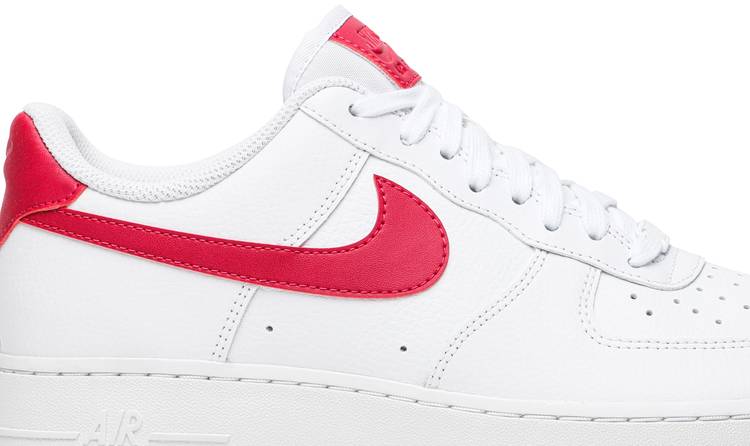 nike air force 1 womens red and white