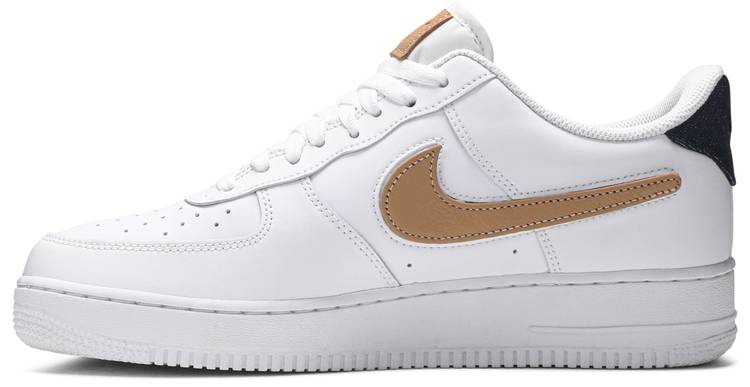 nike air force 1 low quickstrike (removable swoosh) - white