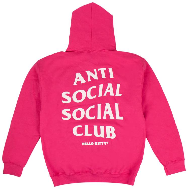 hello kitty anti social social club hoodie