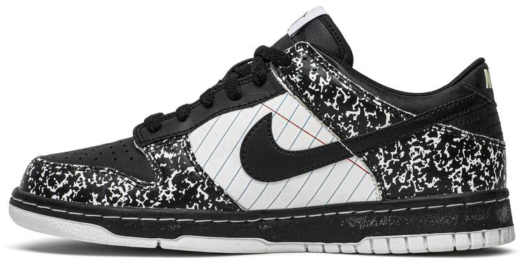 nike dunk low notebook