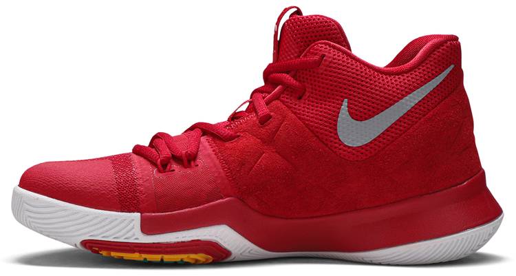 kyrie 3 all red