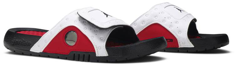 Jordan Hydro 13 Retro Slide BG 'White Gym Red' - Air Jordan - 684920 101 |  GOAT