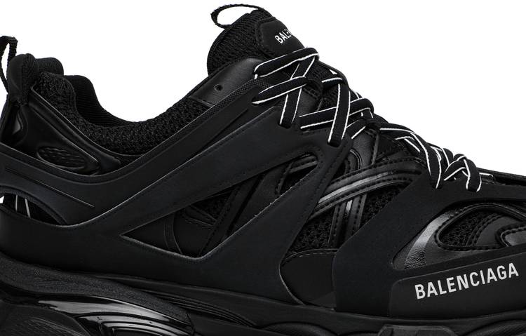 balenciaga track shoes black