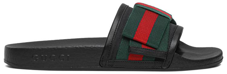gucci slides with a bow