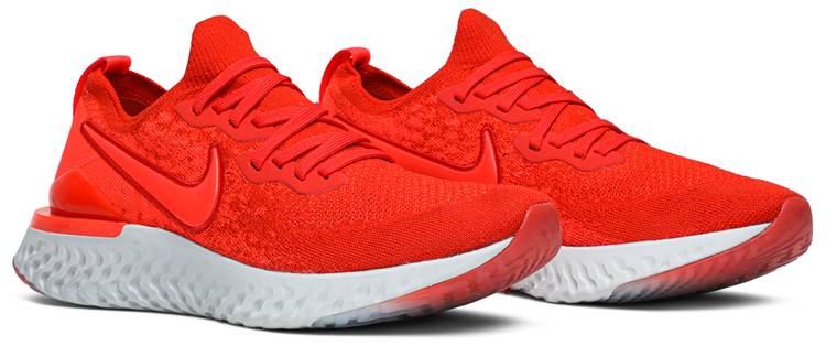 nike epic react flyknit red