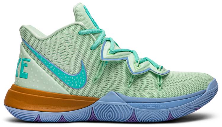 Nike Kyrie 5 Irving 5th Generation SpongeBob SquarePants Color Combat Basketball Shoes Real Standard Item Number