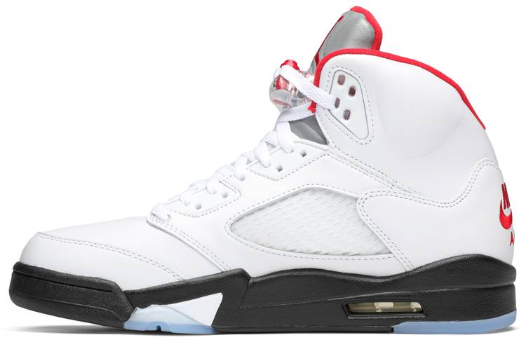 fire red 5s goat