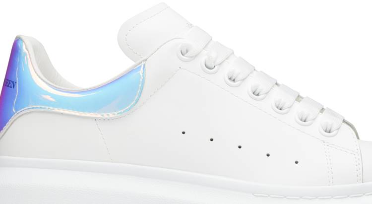 Alexander McQueen Wmns Oversized Sneaker 'White Iridescent' - Alexander ...