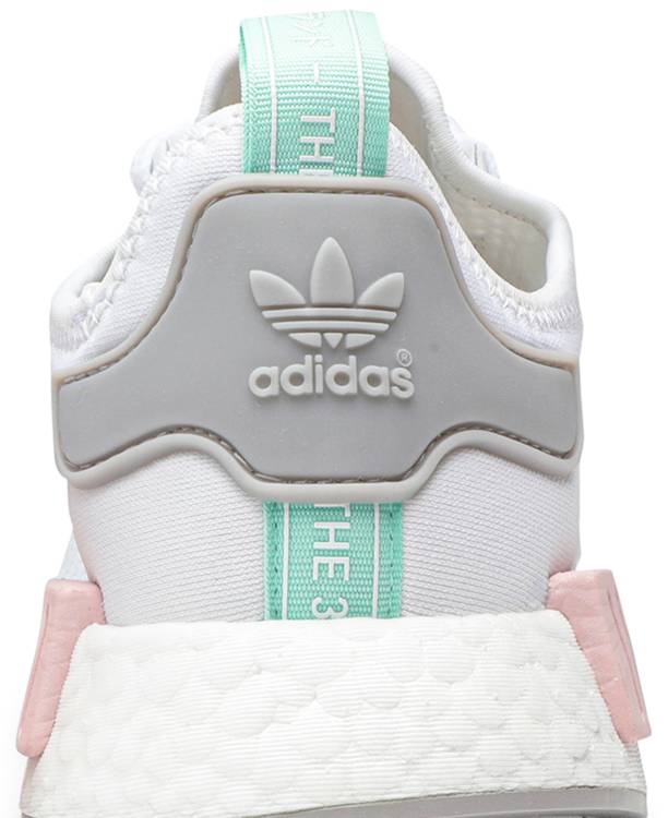 nmd r1 cloud white grey two clear mint