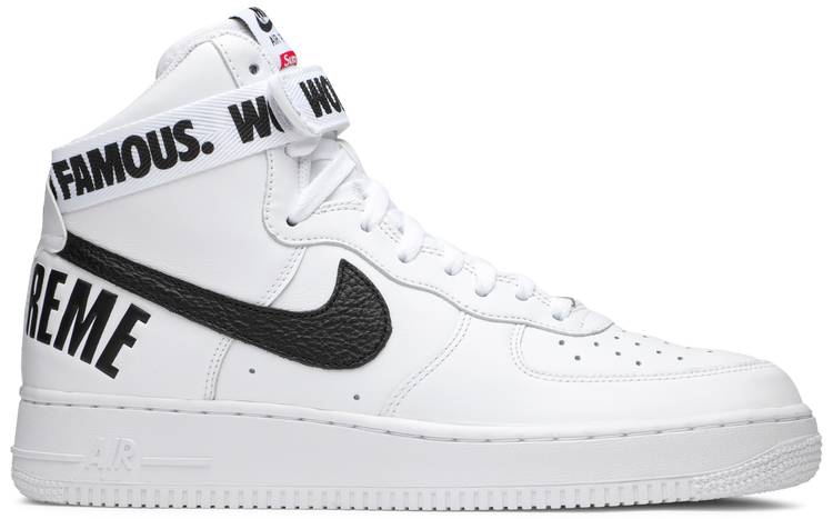 supreme air force 1 sizes